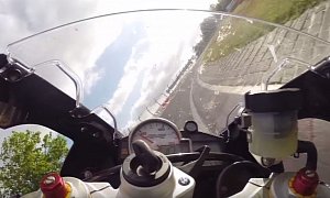 Almost Stock BMW S1000RR Sets 7'23" Lap Time at the Nurburgring