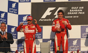 Alonso Leads Ferrari 1-2 in Bahrain GP