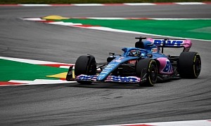Alonso's Car Smoking Hot on Final Day of Testing