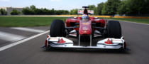 Alonso Tested Revised Ferrari F10 at Fiorano