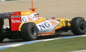 Alonso Tops Last Day of Testing at Jerez