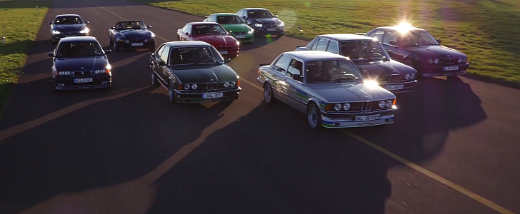 BMW Alpina Line-up over the years