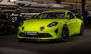 Alpine A110 Gets 300 HP from Waldow Performance