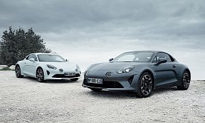 Alpine A110 Gets Pure and Legende Versions for 2018 Geneva Motor Show