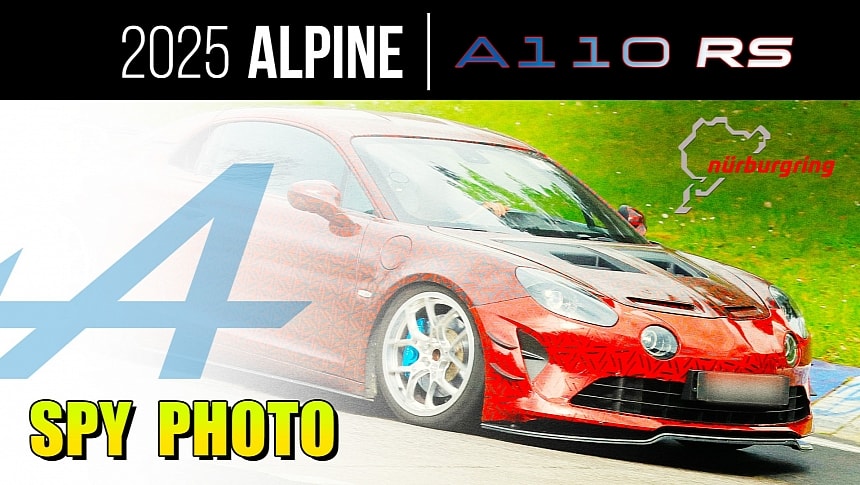 2025 Alpine A110 RS (2025 Alpine A110 Trophy-R)