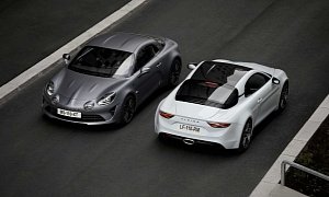 Alpine A110S Weighs 1,114 Kilograms, Packs 292 PS