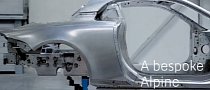 Alpine A120 Bespoke Aluminum Body Teased