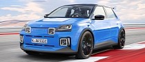 Alpine Entering the Hot Hatch Game, Rendering Previews Upcoming A 5 EV