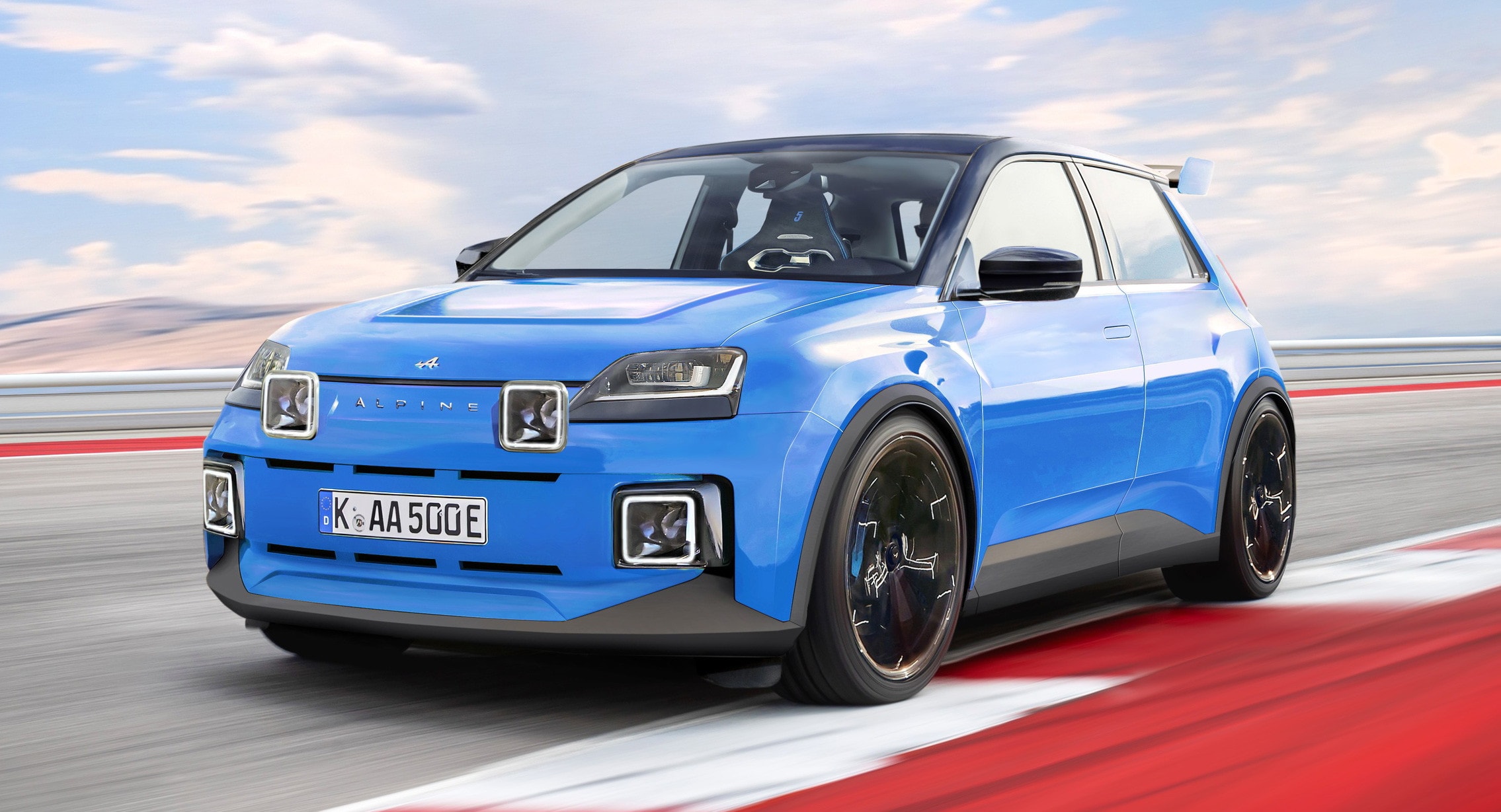 Alpine Entering the Hot Hatch Game, Rendering Previews Upcoming A 5 EV -  autoevolution
