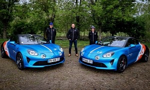 Alpine F1 Drivers Will Daily a Pair of A110 Sports Cars During European Races