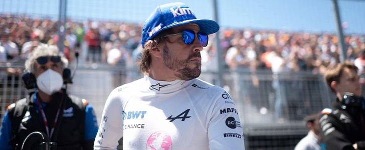 Alpine F1 driver Fernando Alonso