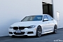Alpine White BMW 335i Gets Forgestar Wheels at EAS