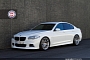 Alpine White BMW F10 520d Rides Clean on HRE Wheels