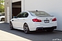 Alpine White BMW M5 Receives the Carbon Treatment at EAS