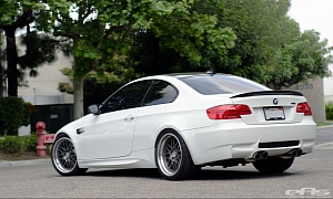Alpine White E92 M3 Leaves Subtle and Clean from EAS