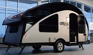 Alto R1713 Teardrop Trailer Does Things Differently, And Shines Because of It