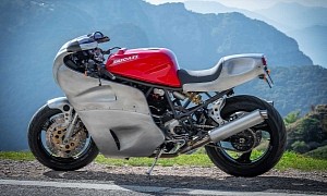 Aluminum Is the Name of the Game for This Modified Ducati 900SS