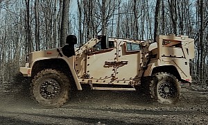AM General Joint Light Tactical Vehicle Can Now Effortlessly Go Hybrid