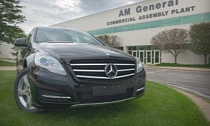 AM General Starts Mercedes-Benz R-Class Production, Only China Will Get the Minivan