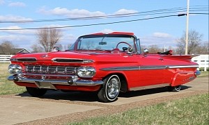 Amazing 1959 Chevrolet Impala with Continental Kit Is a Perfect 10 in All Regards