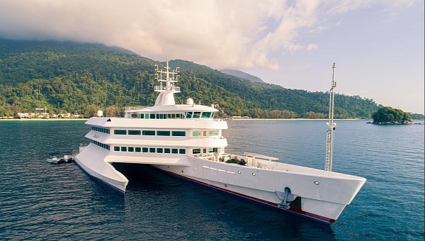 The Asean Lady looks like a bold concept, but it's a real superyacht