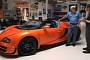 Amazing Bugatti Veyron GS Vitesse Driven by Jay Leno