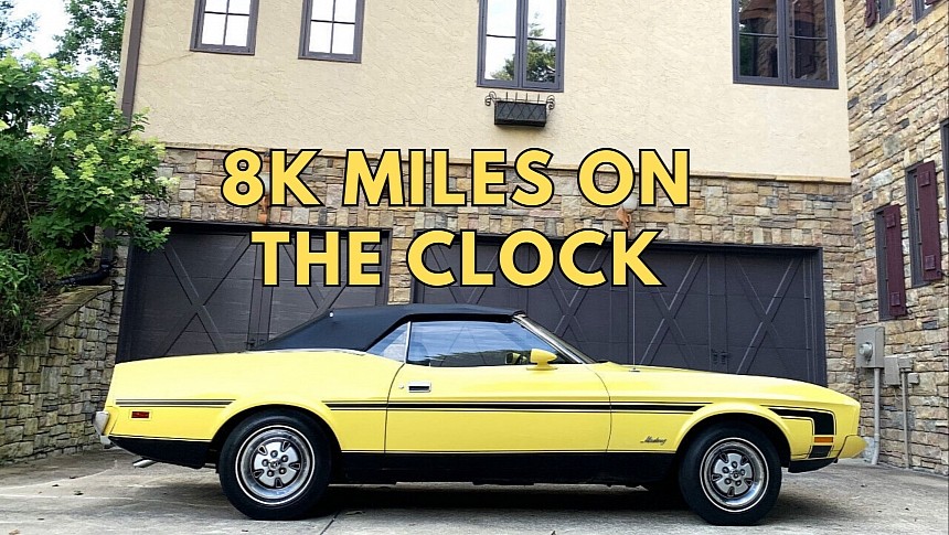 1973 Mustang with just 8K miles