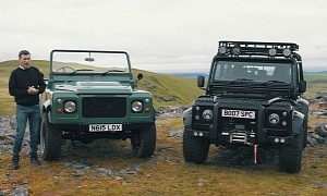 Amazing Tesla-Swapped Land Rover Defenders Get Off-Road and Acceleration Tests