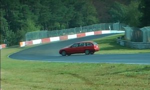 Amazingly Still BMW Driver Goes For Accidental 360 Nurburgring Spin, Not a Crash