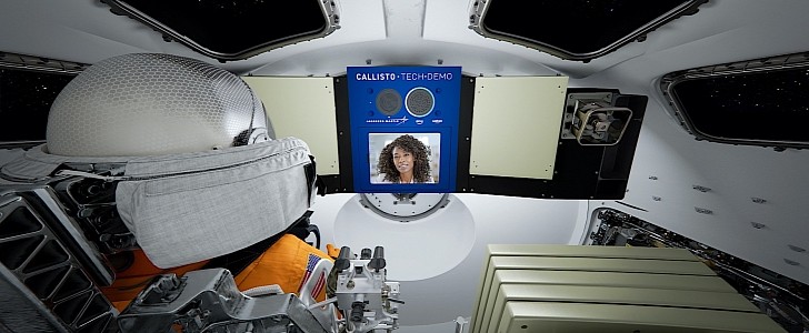 Callisto tech for space communication incorporates both Amazon Alexa and Webex by Cisco