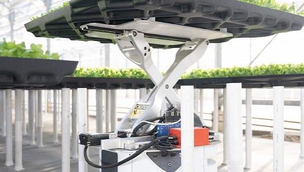 This robot farmer helps grow greens in the Hippo Harvest greenhouse