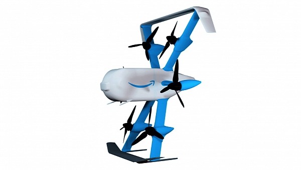 Amazon MK30 Drone Rendering