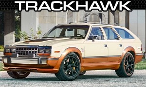 AMC Eagle Virtually Honors Crossover Tradition With SW Trackhawk Makeover