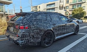 America's 2025 BMW M5 Touring Spied Testing With California Plate