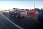 America's Finest Destroyed by a Tesla Model S in a 1/8 Mile Drag Competition