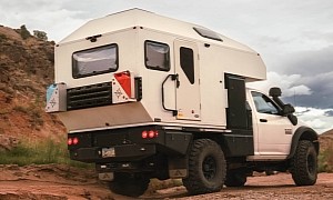 America's "Light-as-a-Feather" Aterra Truck Camper Is Ready for Year-Round Living