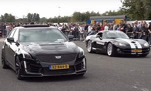 America Takes Over Europe As Dodge Viper Races Shelby Mustang, Cadillac CTS-V Overseas