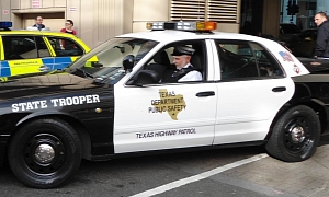 American Cop Cars Imported in the UK