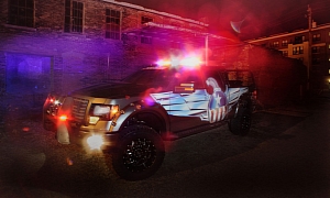 DeeZee American Guardian Ford F-150 Police Truck Arresting 2011 SEMA
