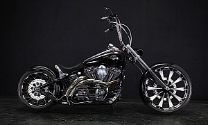 American Harley-Davidson Rocker Gets Remade in Japan as a Tribute to France