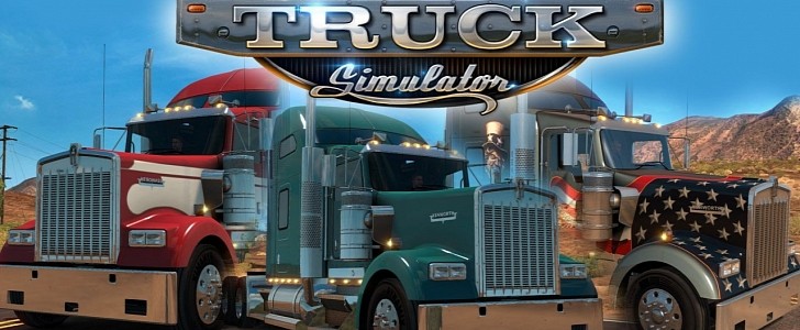 American Truck Simulator key art