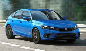 America’s 2022 Honda Civic Hatch Is Here With New Looks, Stick Shift