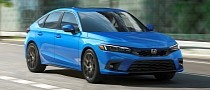 America’s 2022 Honda Civic Hatch Is Here With New Looks, Stick Shift
