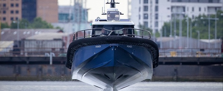 Artemis Technologies launched an innovative high-speed electric workboat