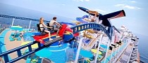 America’s First Eco Cruise Ship Also Boasts the Fastest Rollercoaster at Sea