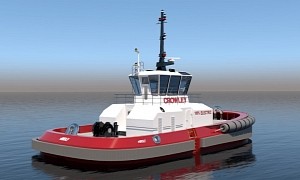 America’s First Fully Electric Tugboat Is the AI-Powered, Game-Changing eWolf