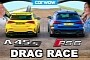 AMG A45 S Vs. Girlfriend in RS6 Drag Race: Win and You Sleep on the Couch