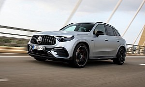 AMG Drops the Speed Hammer on the 2025 GLC 63 S SUV, With 670-HP and World-Premiere Tech