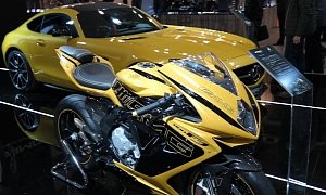 AMG Goodness with GT S and MV Agusta F3 800 in One Place