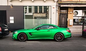 AMG Green Hell Magno Mercedes-AMG SL63 Is a Devil's Avocado